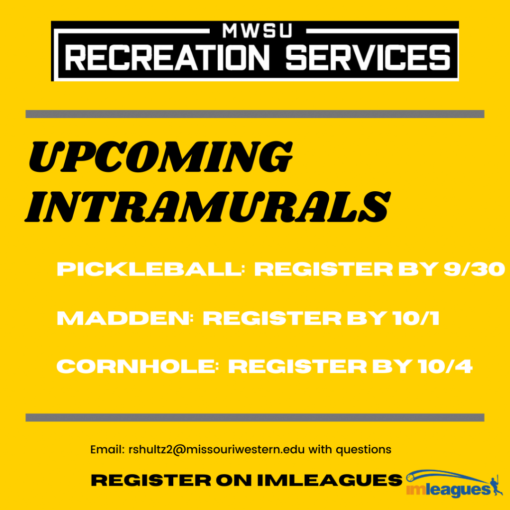 Upcoming Intramurals – Griffon Weekly