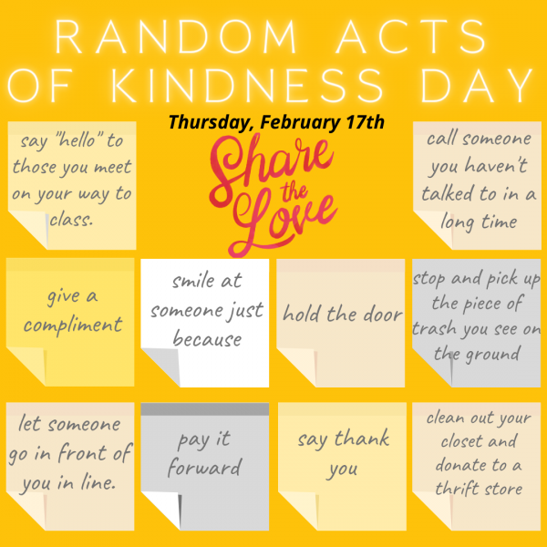 The week of kindness has just started. Random acts of kindness. an act of kindness. kindness day 17 february. random acts of kindness examples.